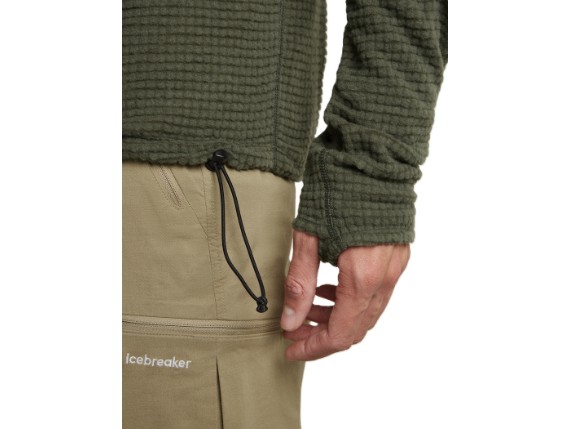 400 RF Grid Half Zip detail 2