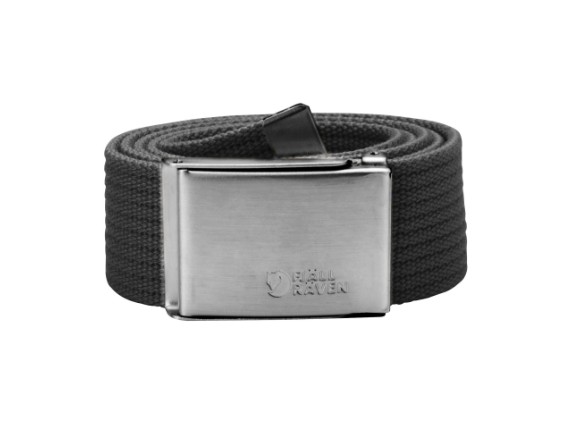 Canvas Belt Dark Grey