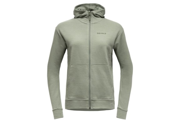 Everyday Zip Hoodie Women in Fog