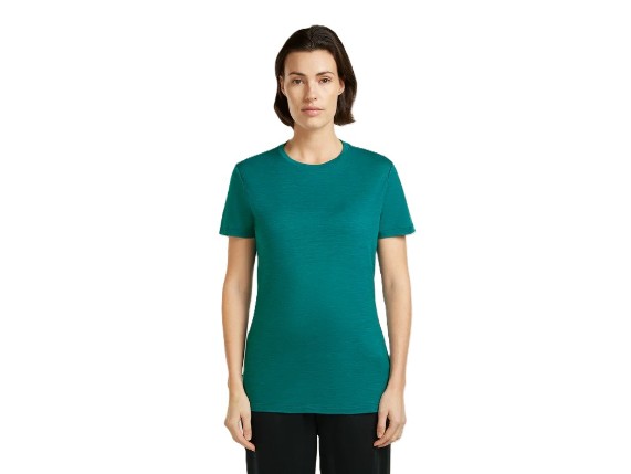 Icebreaker 150 Tech Lite Merino T-Shirt  Women in Tidal Teal