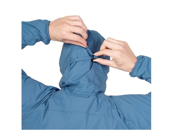 Mountain Equipment Aerotherm Jacket Women in Stellar Blue