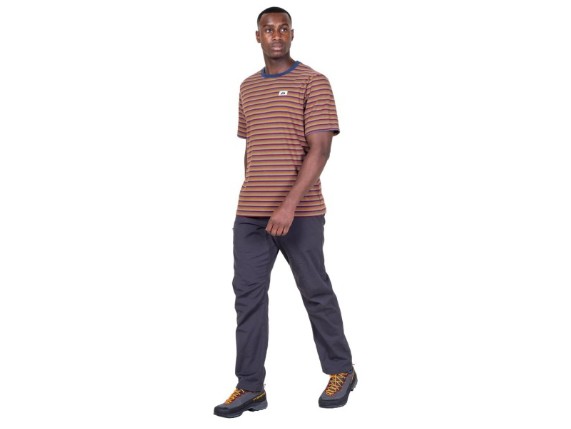 Mountain Equipment Lava Tee Men T-Shirt in Stange Stripe