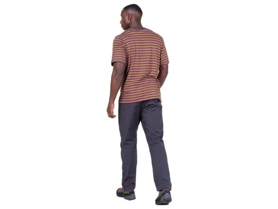 Mountain Equipment Lava Tee Men T-Shirt in Stange Stripe