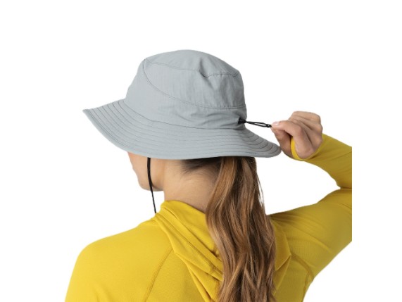 OR Helios Sun Hat Ranger Light Pewter Hinten