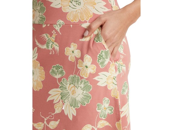 Padma Pull On Skirt Women in Brick Dust Floral