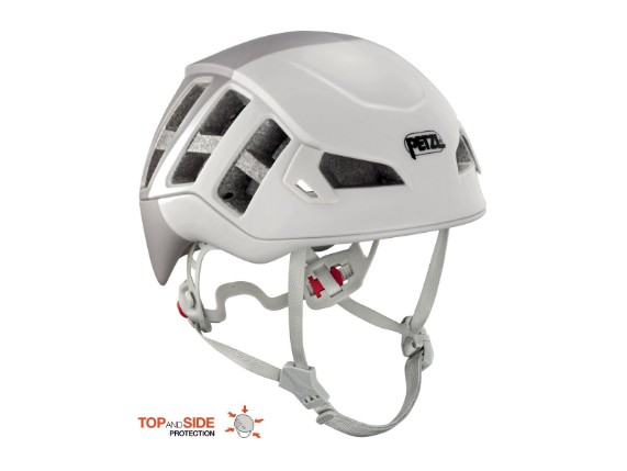 Petzl Meteor Kletterhelm in White / Gray
