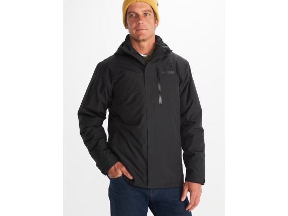 Ramble Component Jacket in Black