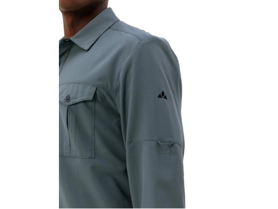 Rosemoor LS Shirt Men Heron 5