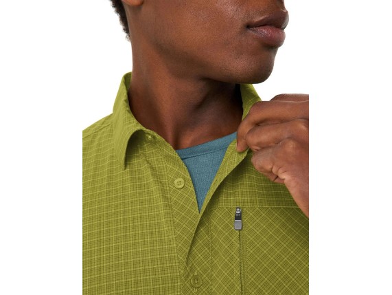 Seiland Shirt IV Men in Dark Leaf