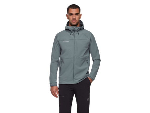 Ultimate Comfort SO Hooded Jacket Men in Strata
