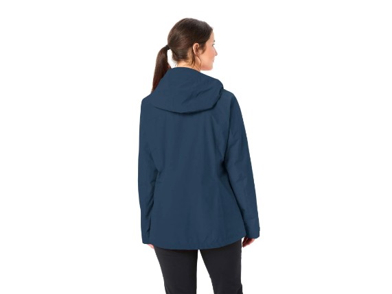 VAUDE Strathcona Damen Regenjack in Dark Sea