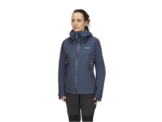 Womens_Downpour_Light_Jacket_TempestBlue_QWG_91_TMB_Model_Angle