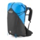 black/maya blue