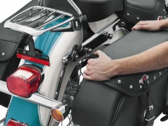 SCHNELL ABNEHMBARES SATTELTASCHENUMBAUKIT IM HERITAGE SOFTAIL® CLASSIC STIL