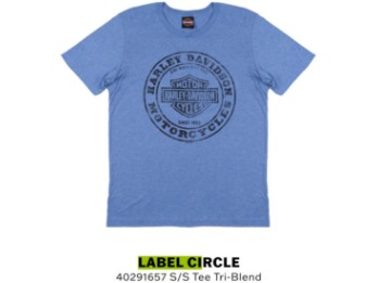 Dealershirt Label Circle Harley-Davidson Magdeburg