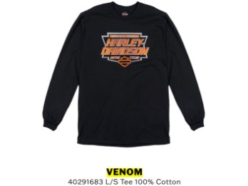 Dealershirt Longsleeve Harley-Davidson Magdeburg