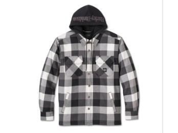 Hemdjacke "Traveler Hooded" für Herren Grau