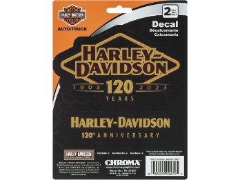 Harley-Davidson™ 120th Anniversary Aufkleber