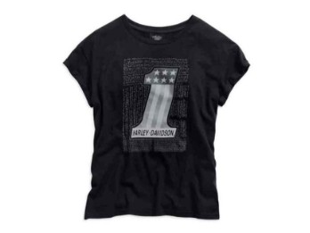 Harley-Davidson® Damen Shirt Tonal # 1