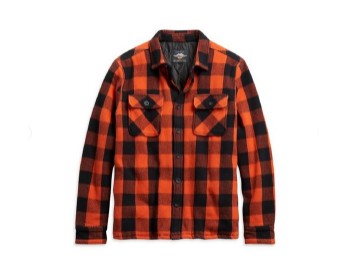 Herren Bikerhemd Karo
