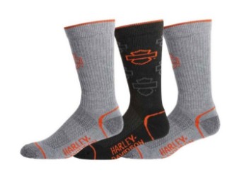 H-D Socken Shield Riding – 3er Set