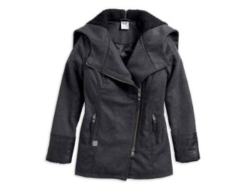 Harley-Davidson® Damen Wollmischung Pea Coat