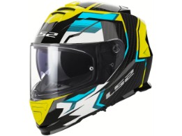 HELM LS2 STORM II FF800 TRACKER SW/ GE GR. M