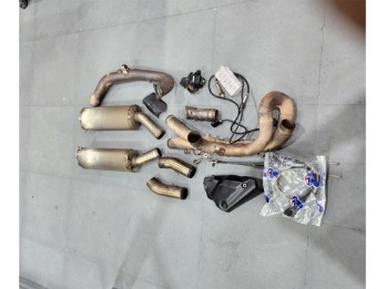 AUSPUFF ANLAGE KOMPLETT DUCATI 1098 KRÜMMER