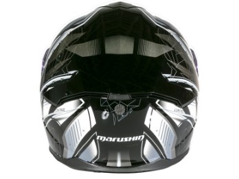 FullFace M-969 Zodiac deco r black grey XL