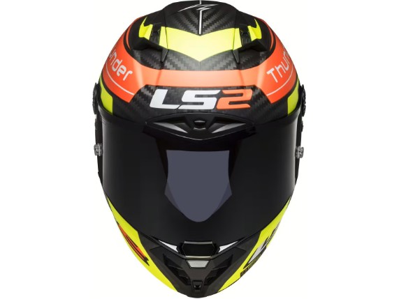 05123915, HELM LS2 THUNDER BLACK ATTACK SW/RD