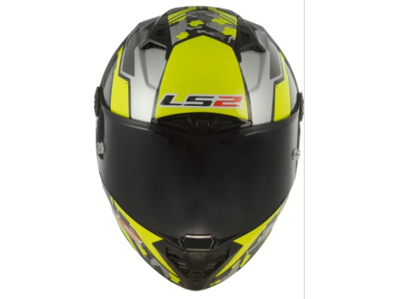 05124078, HELM LS2 THUNDER SPACE GELB/GRAU MA