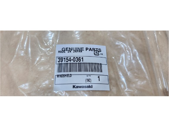 391540361, WINDSHIELD KLZ1000BHF