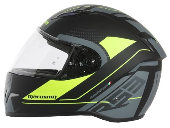 8500 1102 6000, Marushin FullFace RS3, Techno Black