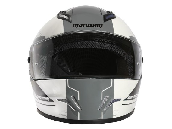 8500 1103 6400, Marushin FullFace RS3, Techno white/