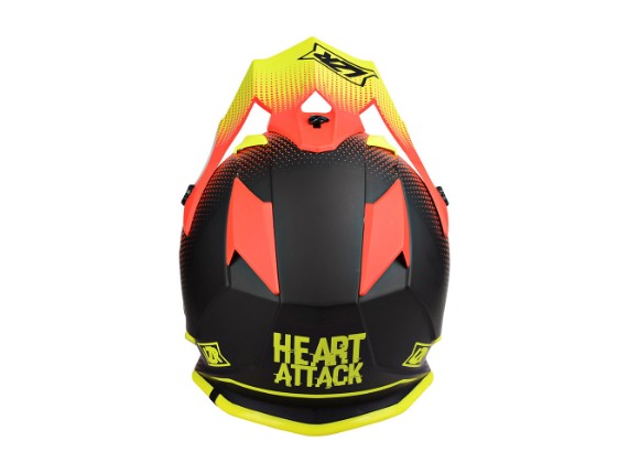 MZE600080 1Q0M, OR1 Heart Attack (Black - Yellow Fl