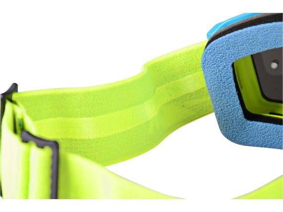 PLZ020025 2B0U, Goggle - Race Style Mirror (Yellow