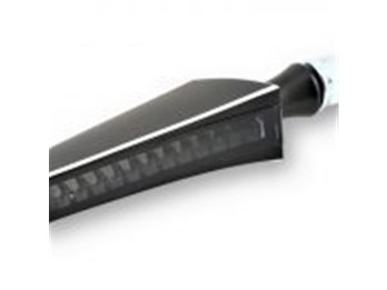 HIGHSIDER LED Sequenz-Blinker STS 1 , schwarzes Gehäuse, getö