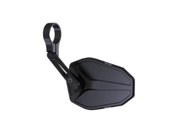 Highsider Victory-Slim Lenkerendenspiegel, kurze Version, schwarz