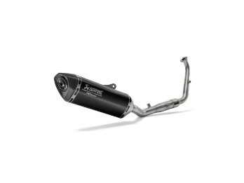 Komplettauspuffanlage Akrapovic in Schwarz für Yamaha R125