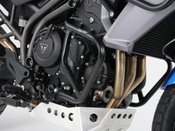Motorschutzbügel schwarz für Triumph Tiger 800 XR/XRX/XRT 