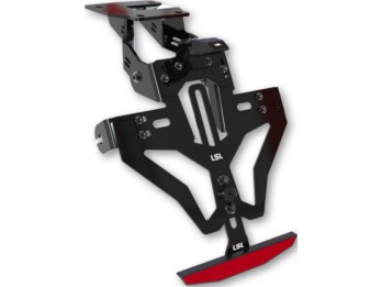 Nummernschildhalter LSL MANTIS-RS PRO inkl. Kennzeichenbeleuchtung für Kawasaki Z 125/ Ninja 125