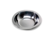 Edelstahlteller tief