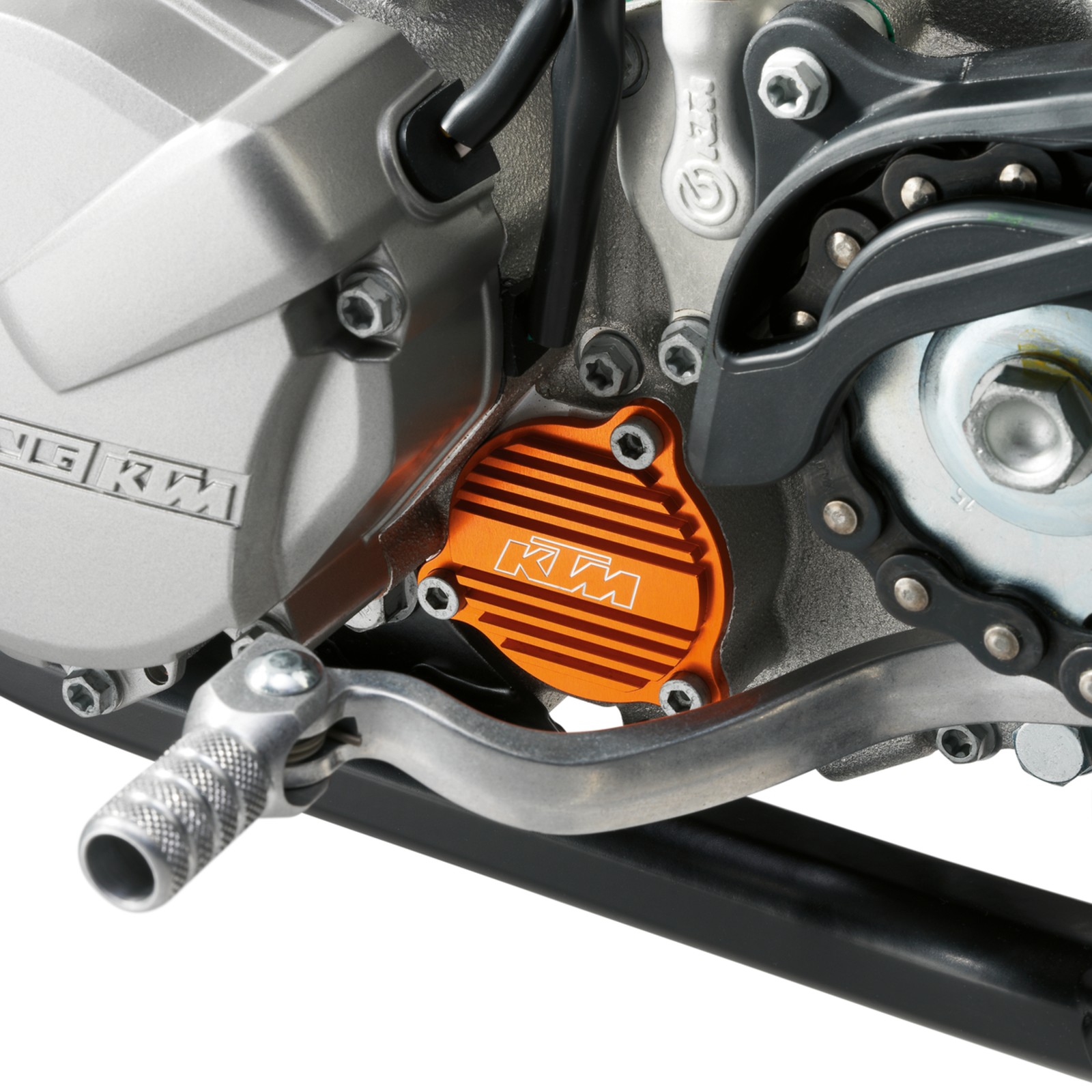 KTM Kettenrolle (29mm) komplett SX 00-06 / EXC 00-07, Kettenschleifer  vorn/hinten, Verschleißteile Antrieb, Verschleiß- / Sturzteile