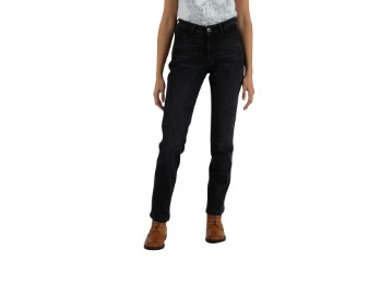 2421 ROKKERTECH MID STRAIGHT BLACK JEANS