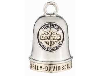 34M00179 Genuine Bar & Shield Motorcycle Metal Ride Bell, Two-Tone Finish