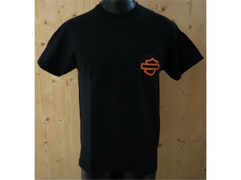 40291846 Arni Open Bar & Shield Pocket-T-Shirt