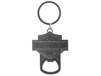 4537 Bottle Opener B & S Shield Black NIc kel