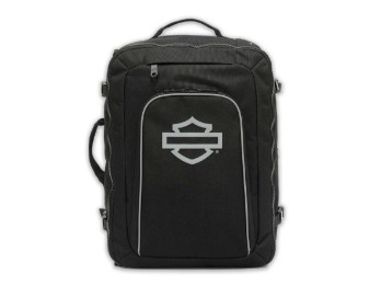 93510 Reflektierender «Bar & Shield» Mega-Pack Handgepäck-Rucksack, schwarz
