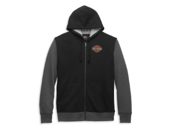 96021-22VM Colorblock Full Zip Hoodie