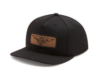 96267-25VX Willie G. Silver Wings Leather Patch Adjustable Baseball